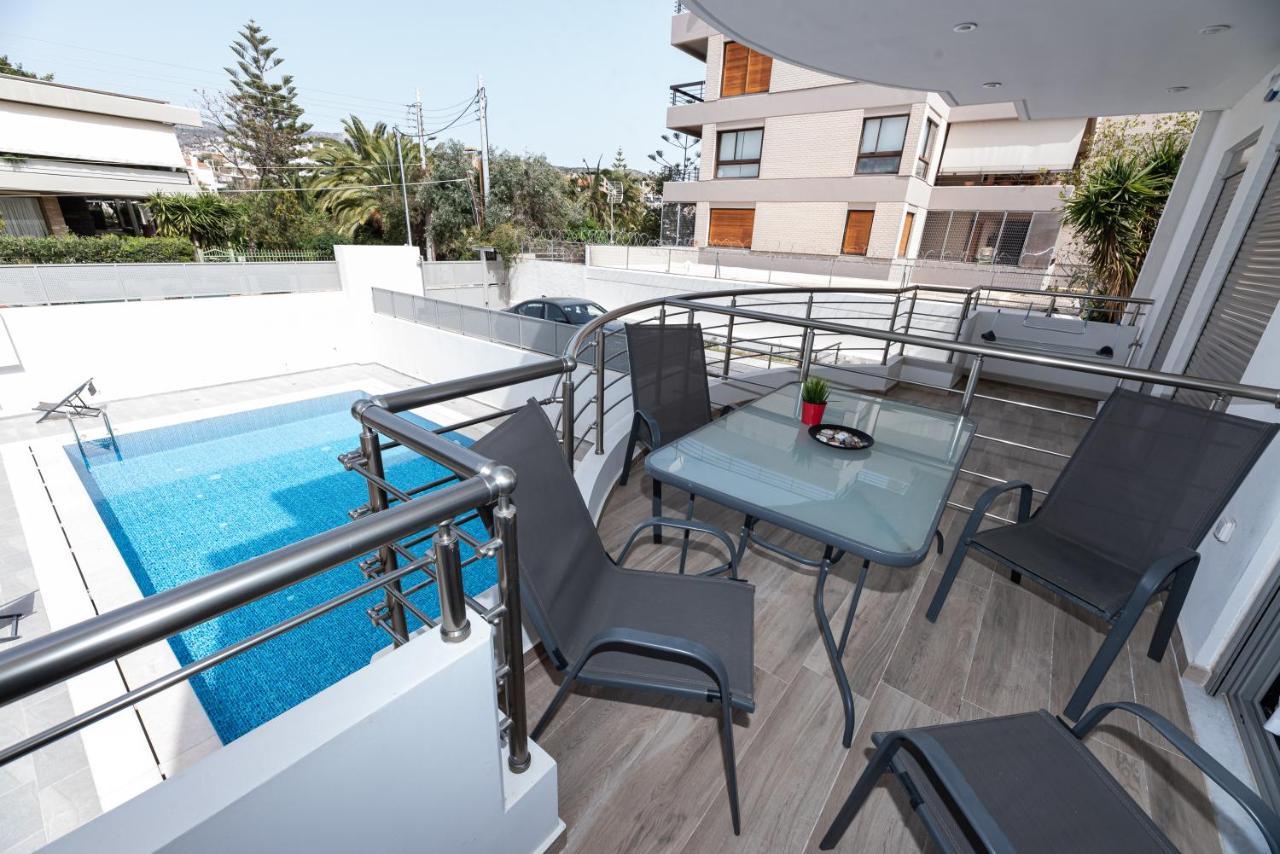 Design Apartment With Swimming Pool Near The Beach Aten Exteriör bild